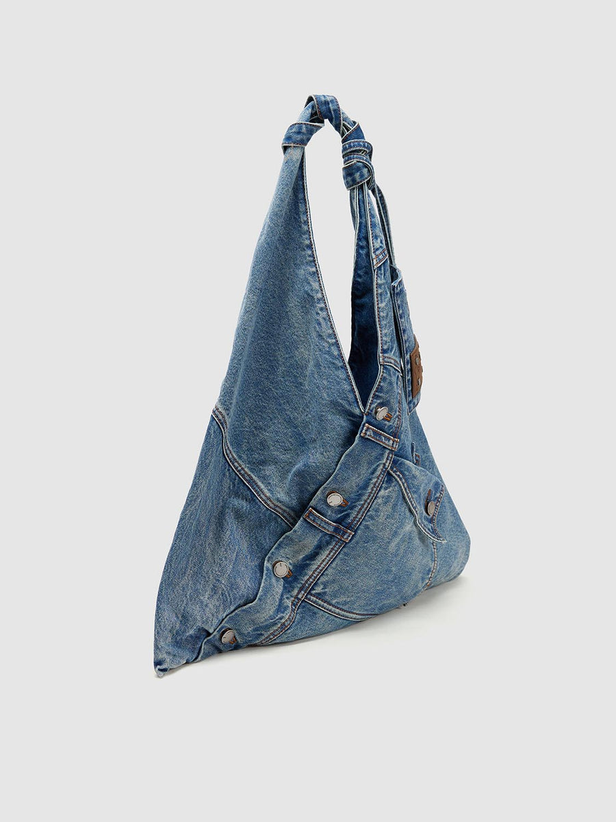 【COYSEIO】25ss REVERSIBLE CHECK DENIM BAG REVERSIBLE CHECK DENIM BAG BROWN - coyseio