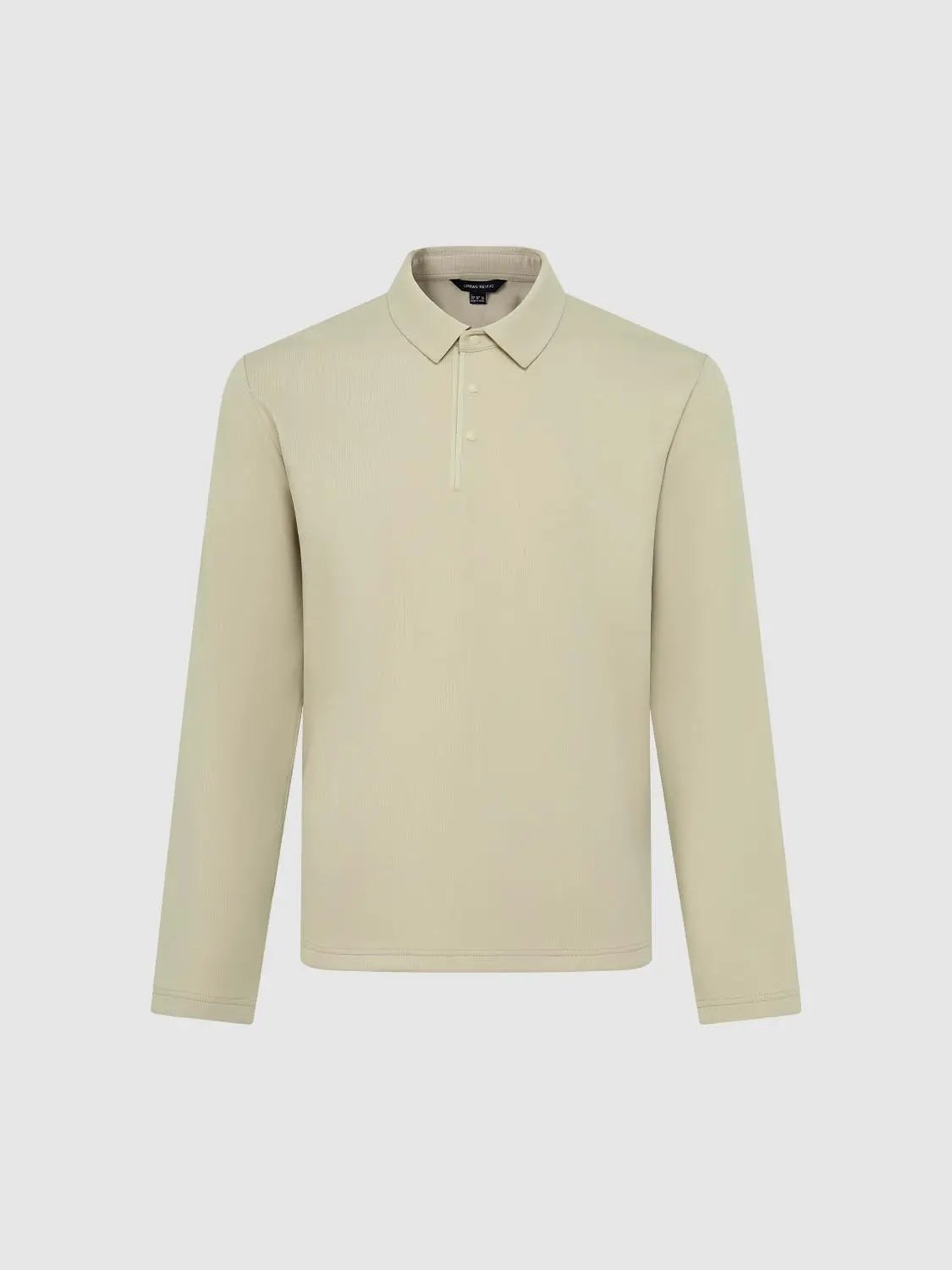 Polo shirts beige long-sleeve Urban Revivo Fashion