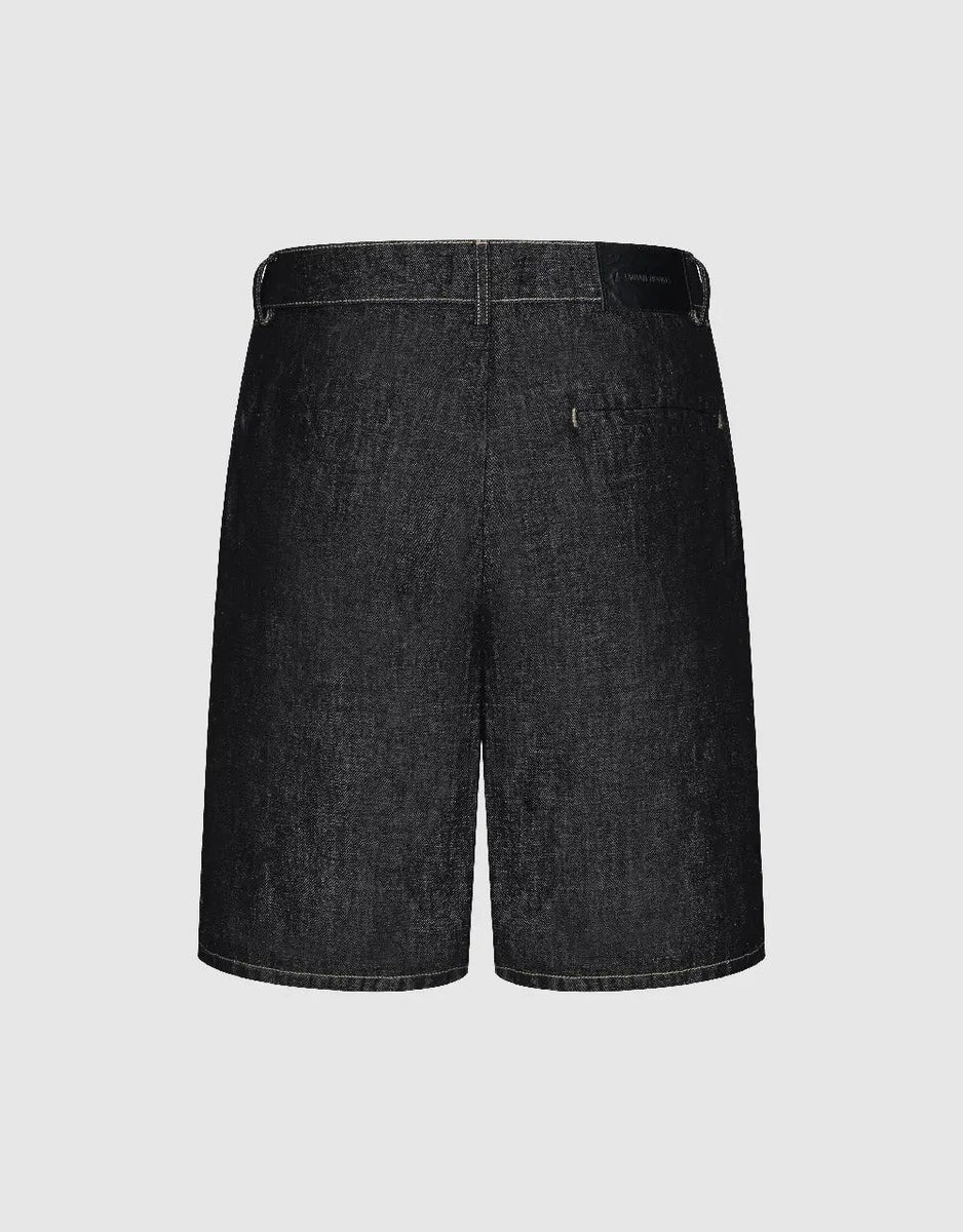 Casual Street The stars Draw String Hot Drill High Waist Loose Denim Shorts