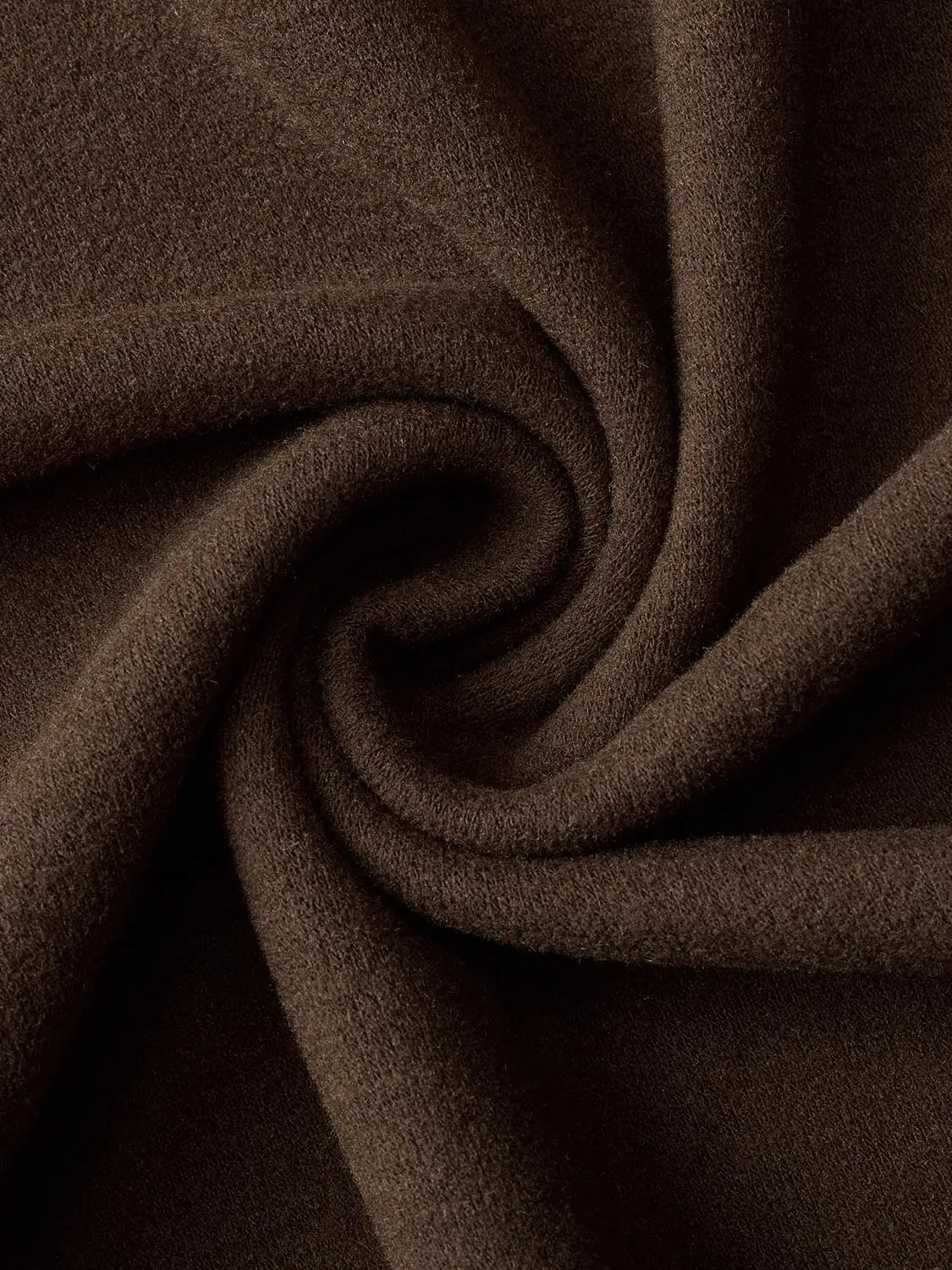 T-Shirts brown fabric texture close-up with soft plush finish