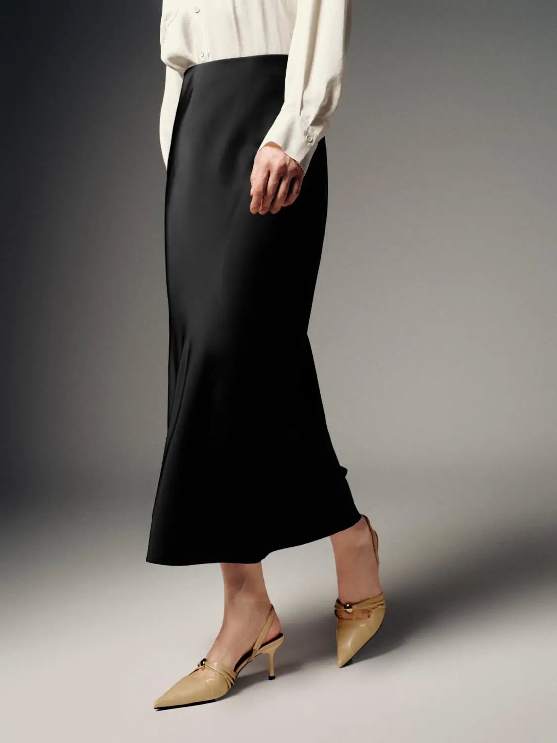 Fishtail Midi Skirts by Urban Revivo Fashion