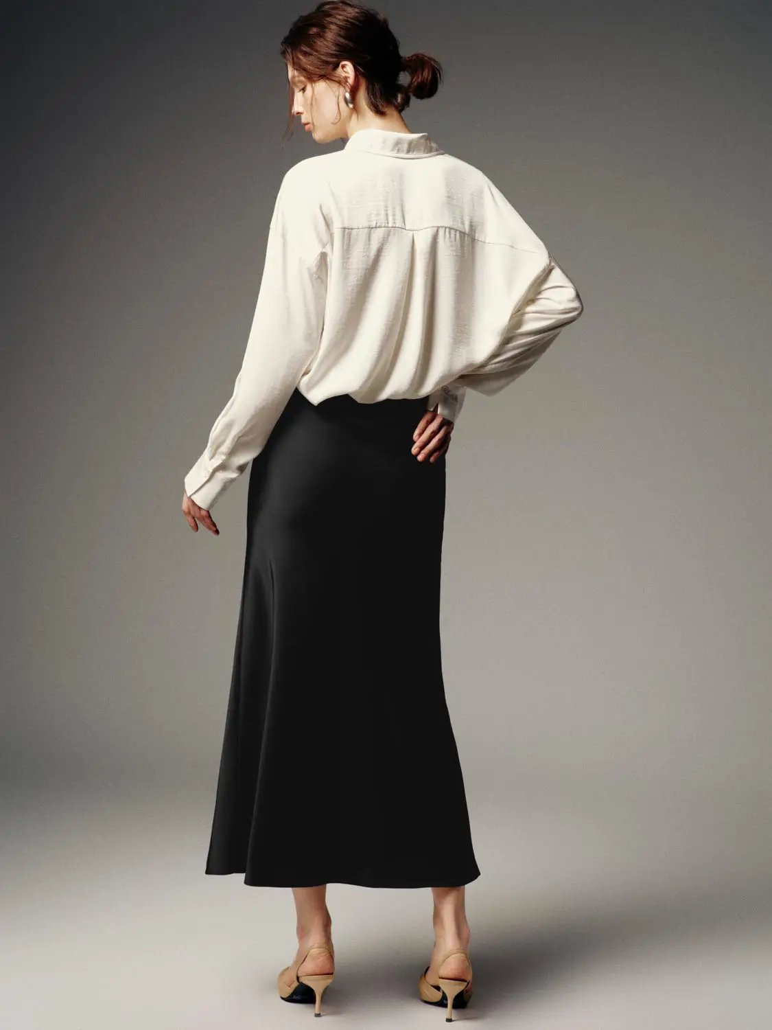 Fishtail Midi Skirts by Urban Revivo Fashion