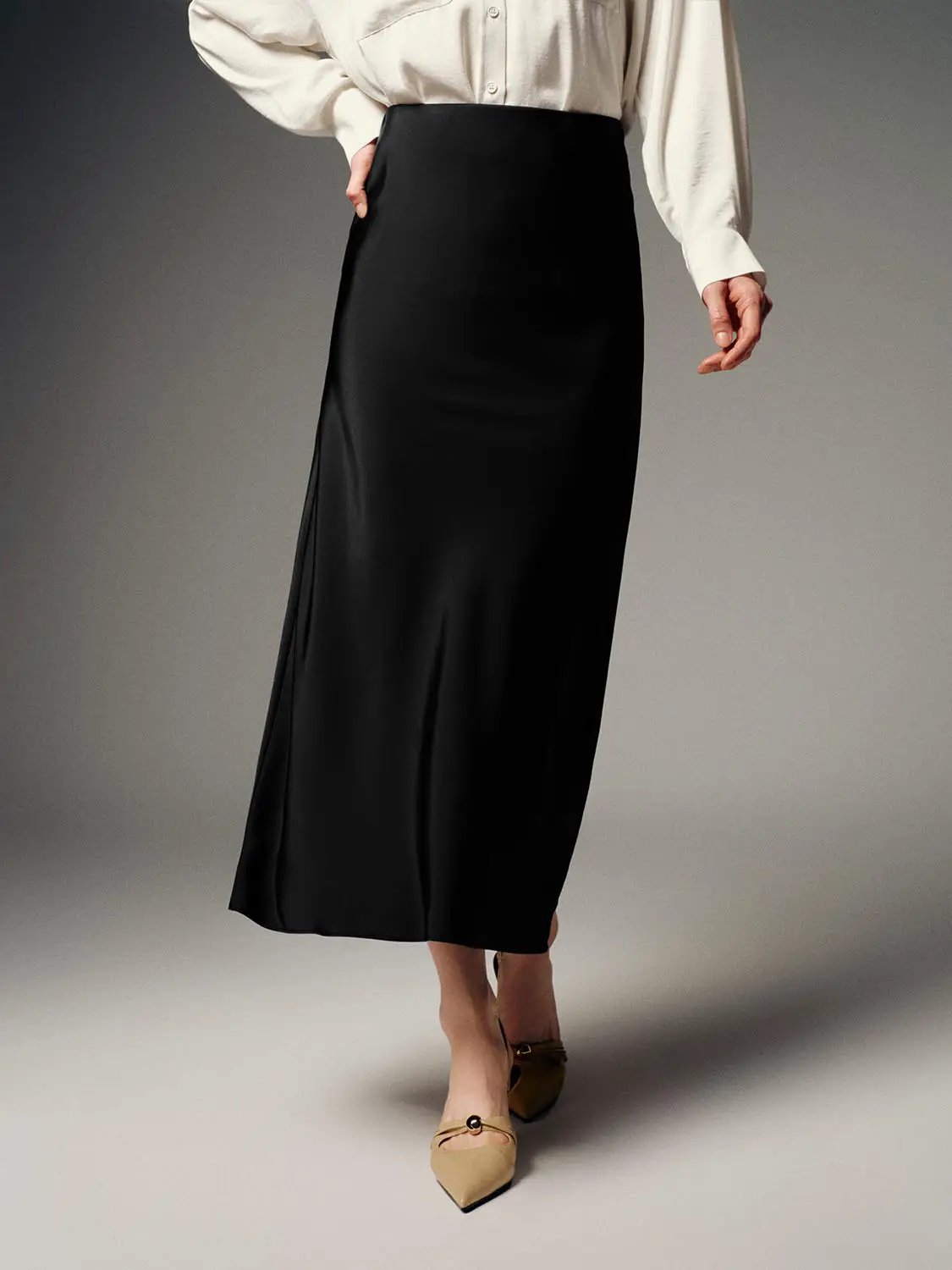 Fishtail Midi Skirts by Urban Revivo Fashion