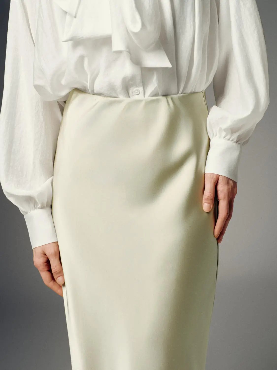 Fishtail Midi Skirts by Urban Revivo Fashion