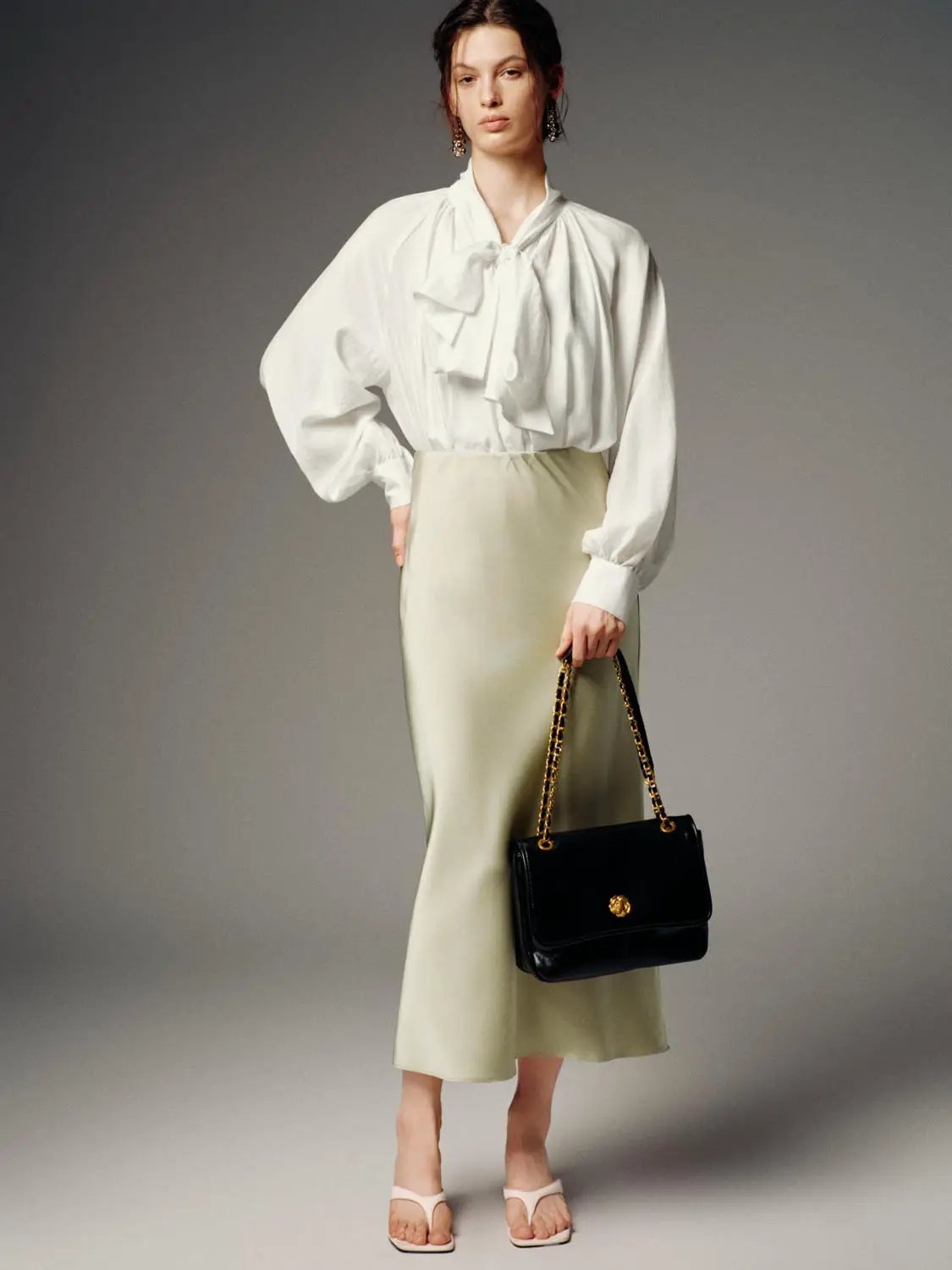Fishtail Midi Skirts by Urban Revivo Fashion