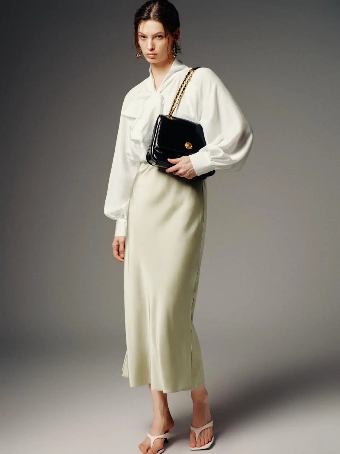 Fishtail Midi Skirts by Urban Revivo Fashion