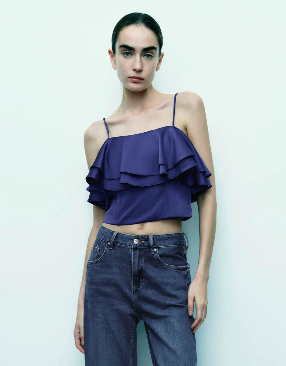 Ruffle Cami All in One main image 0