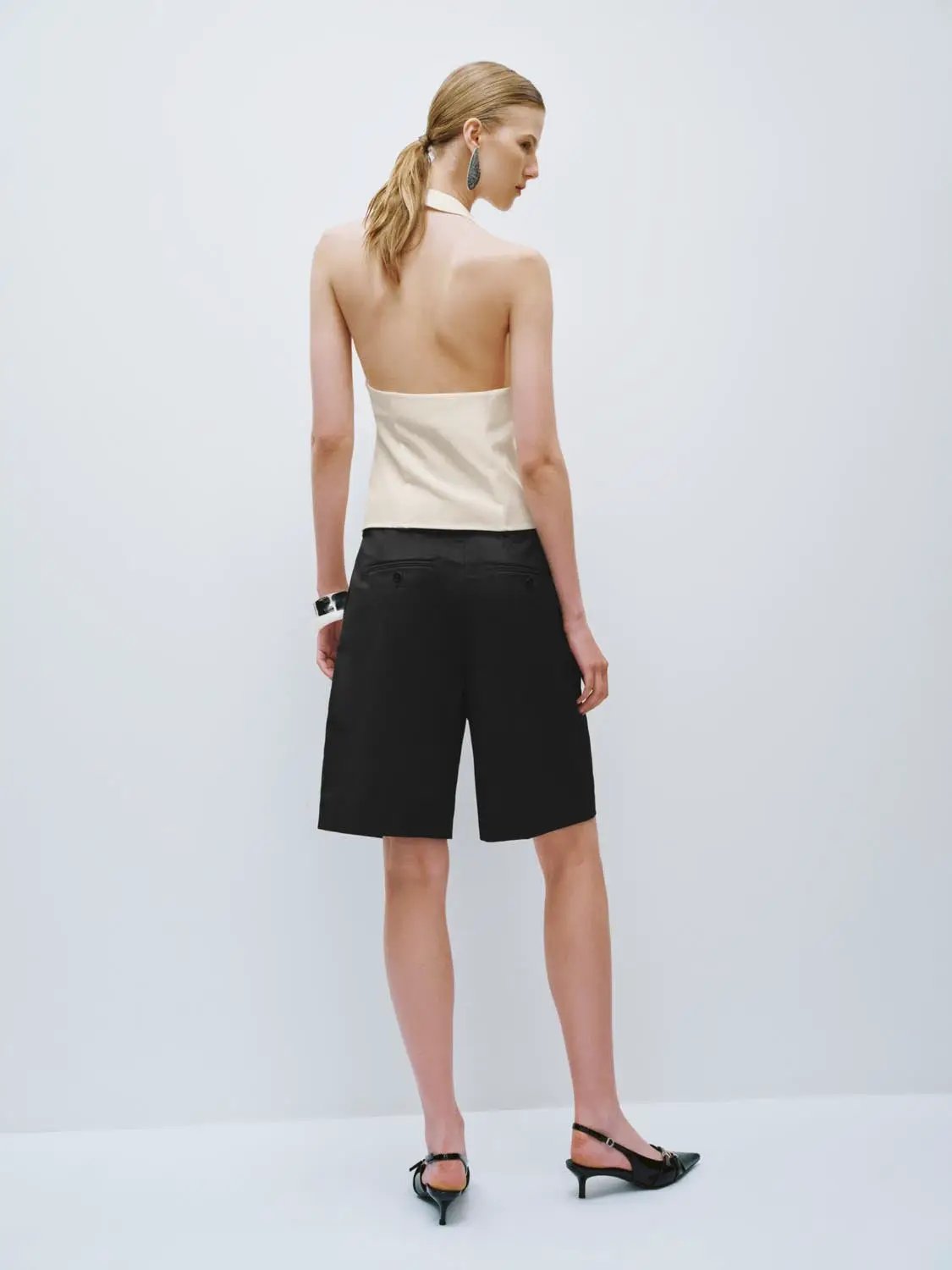 Halter Neck Waistcoats by Urban Revivo Fashion