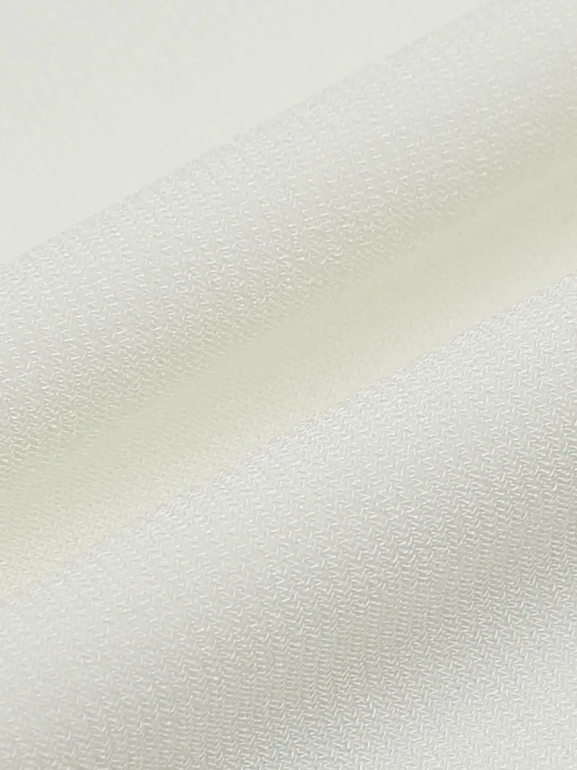 H-Line Dress by Urban Revivo Fashion; cream satin fabric with a subtle textured weave