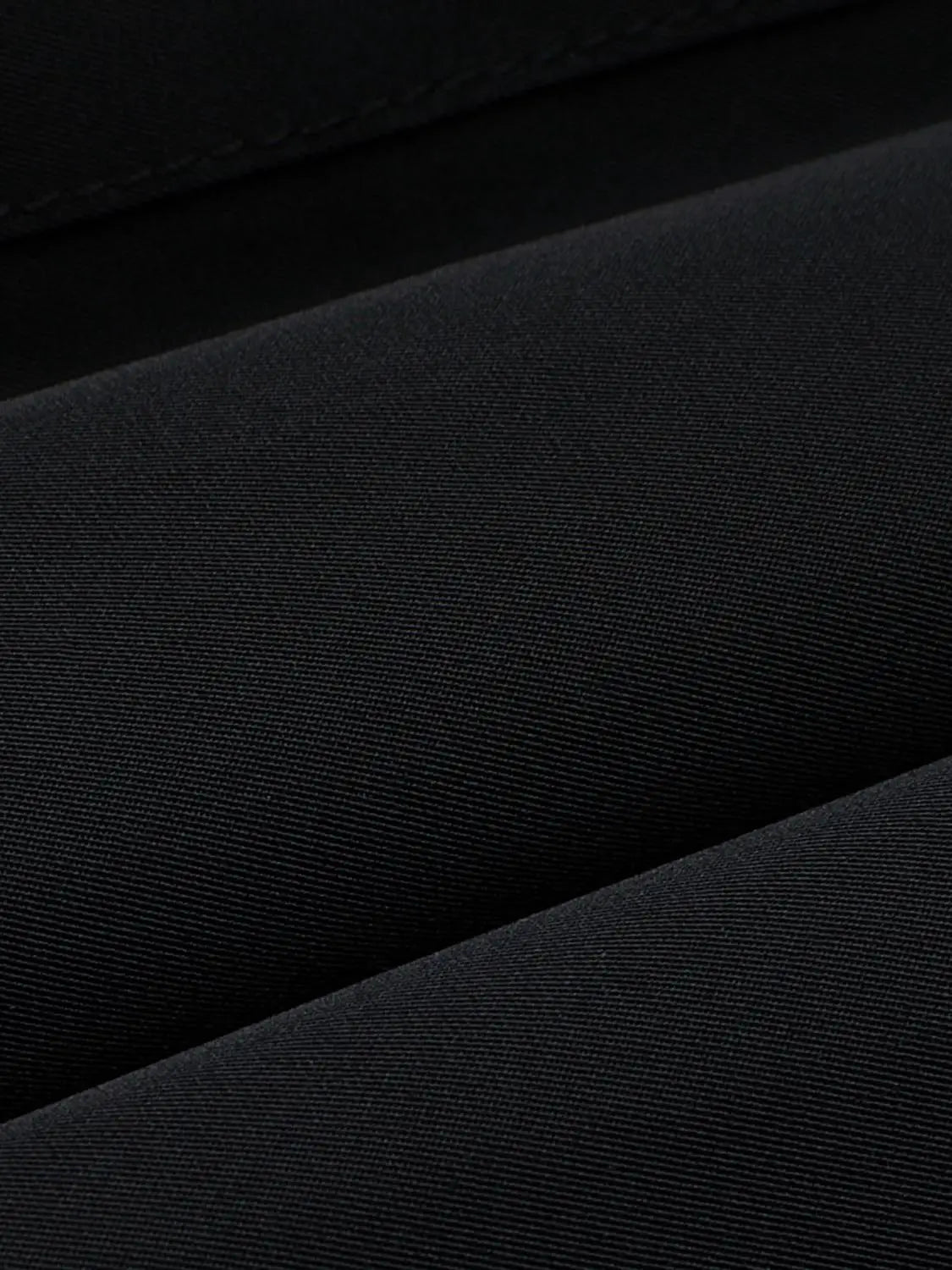 Padded Jacket (Urban Revivo) fabric close-up in black