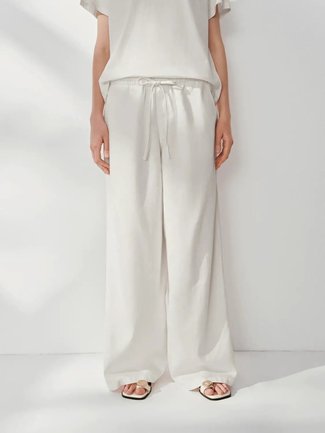 Drawstring Denim Jeans by Urban Revivo Fashion