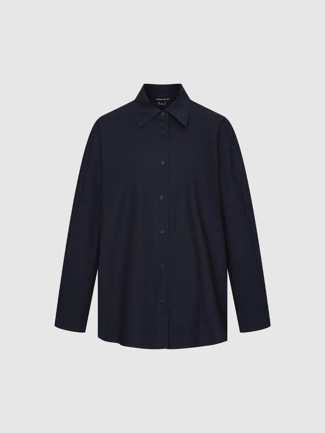 Solid Button Up Shirts by Urban Revivo Fashion