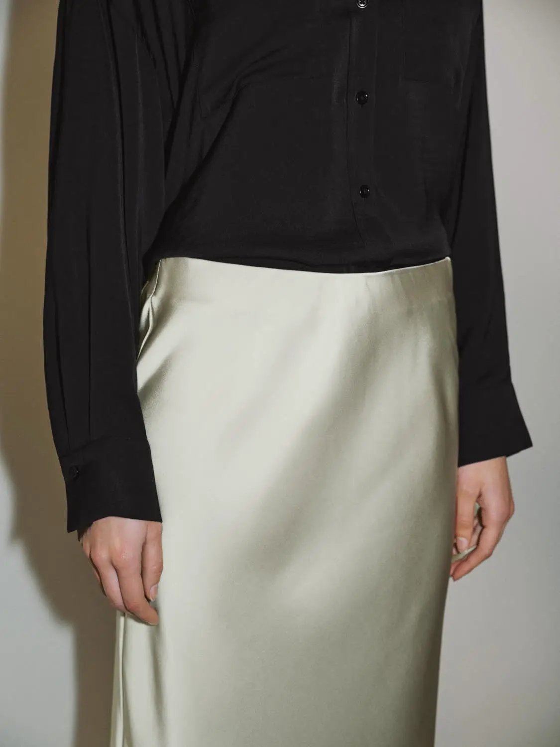 Slip Fishtail Skirts by Urban Revivo Fashion