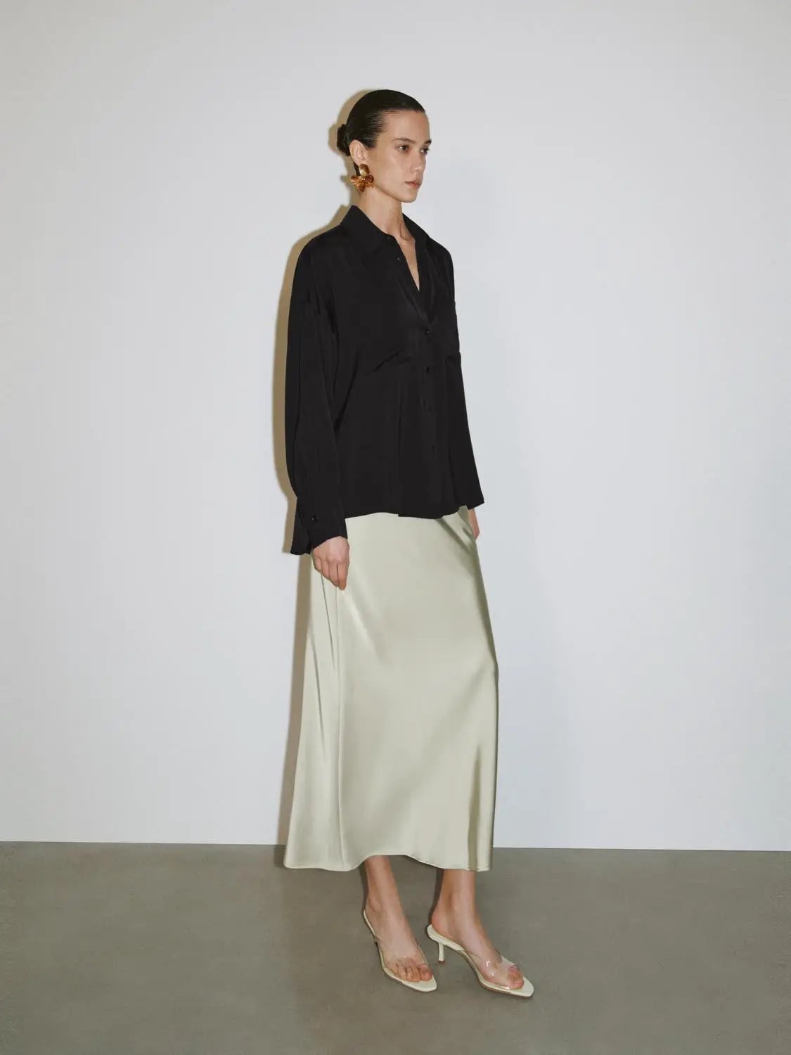 Slip Fishtail Skirts by Urban Revivo Fashion