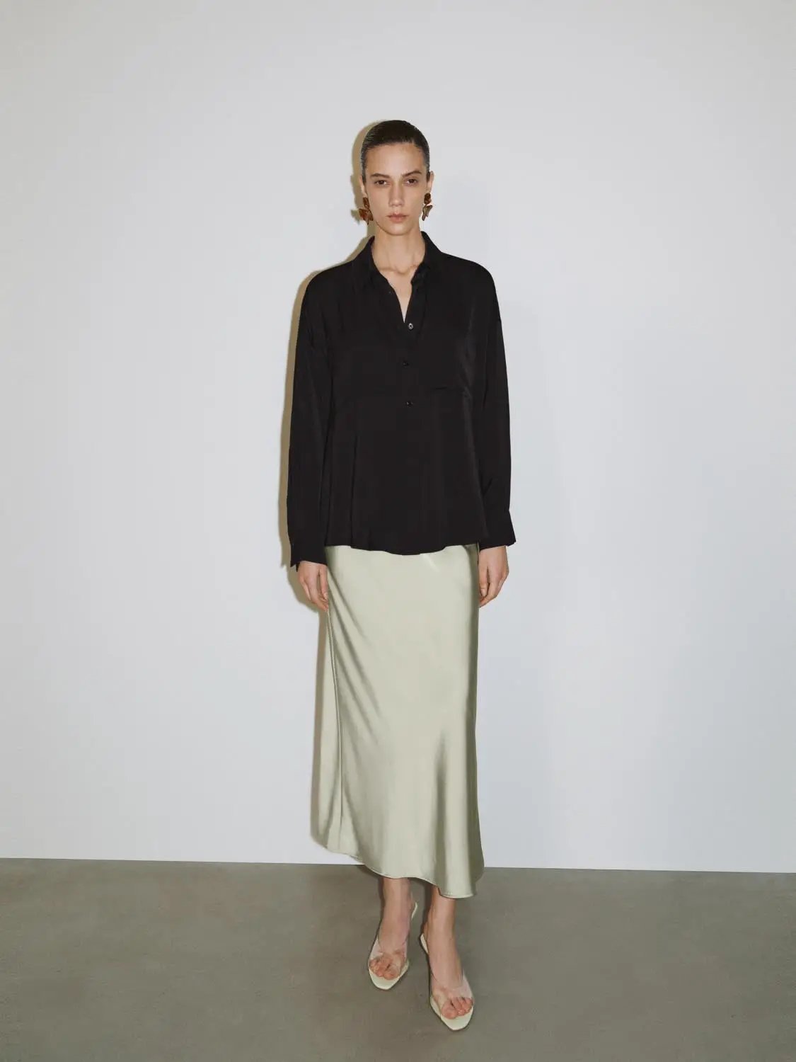 Slip Fishtail Skirts by Urban Revivo Fashion