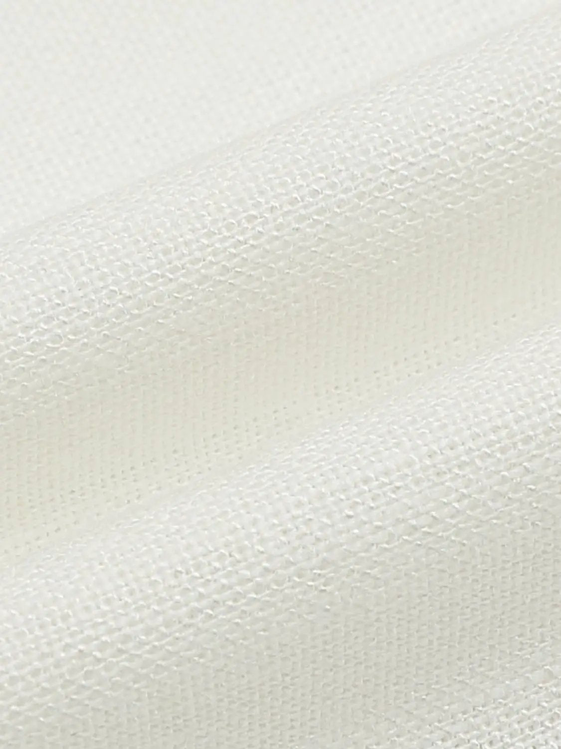 Urban Revivo ivory wide-leg pants fabric texture close-up