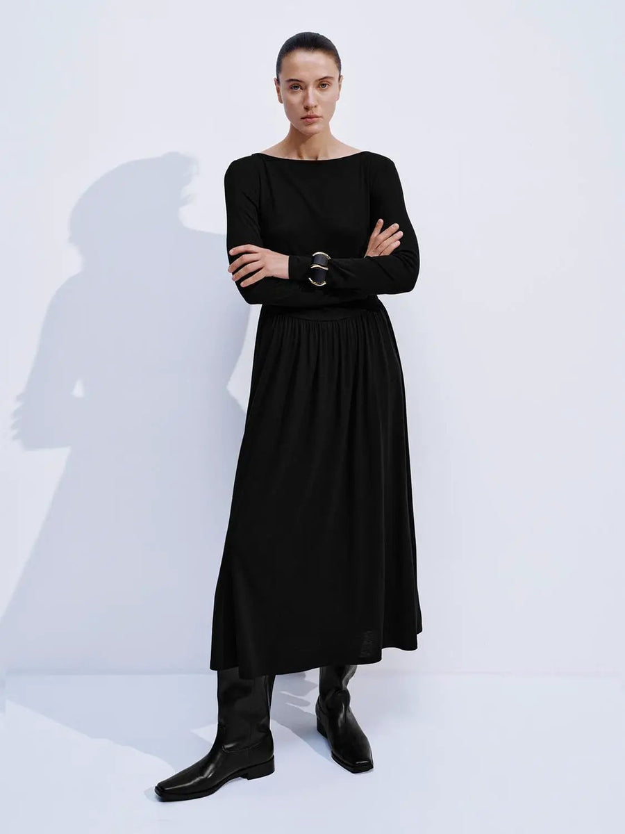 asda black dress The 20 George at Asda midi dress fashion bloggers love