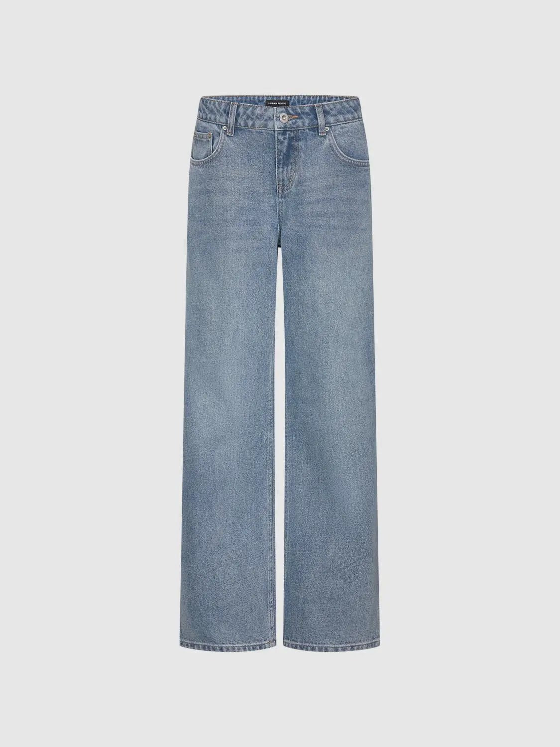 Straight Leg Jeans by Urban Revivo Fashion