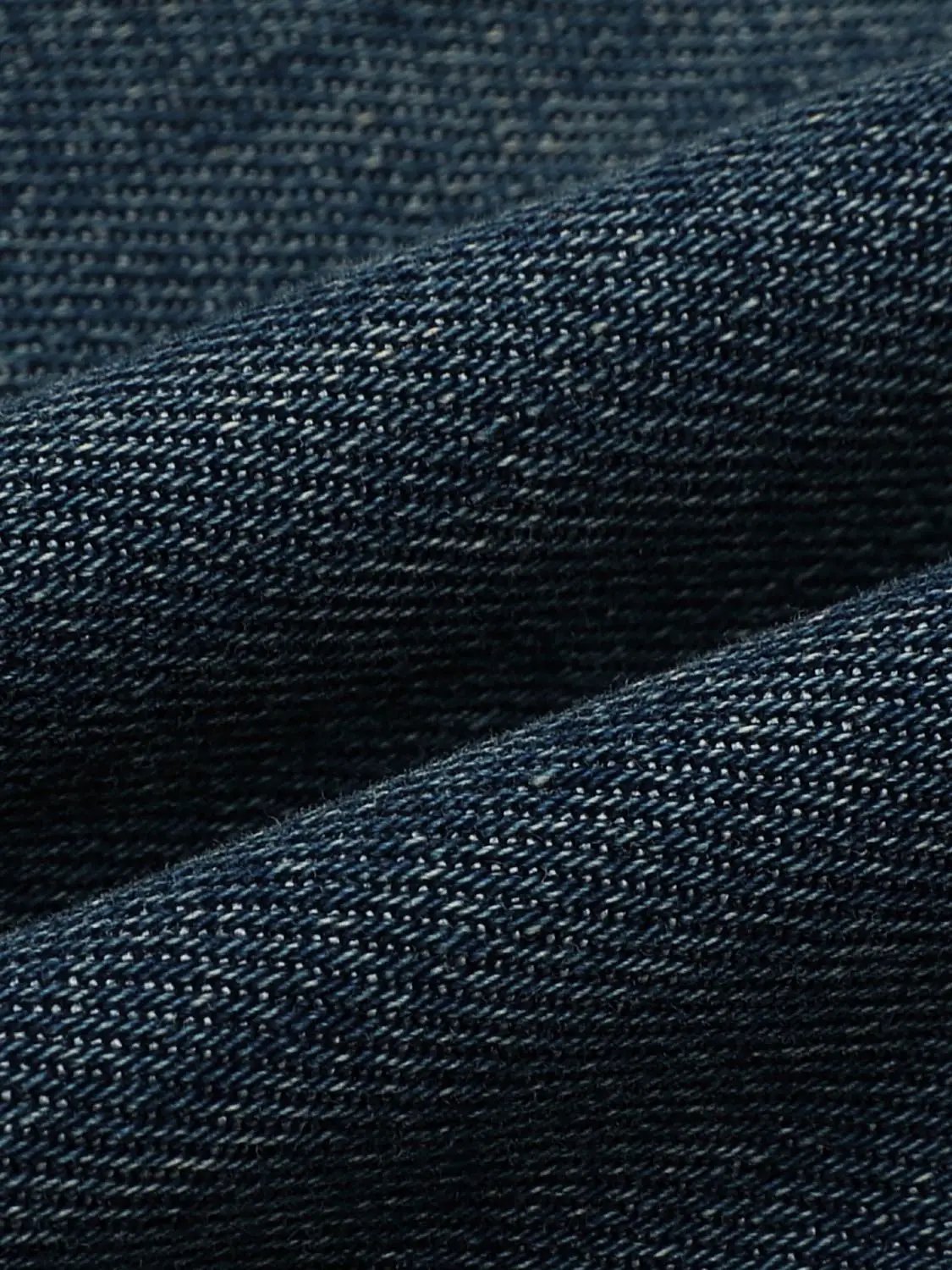 High-waisted Patch Pockets Wide-leg Jeans in dark blue denim by Urban Revivo Fashion