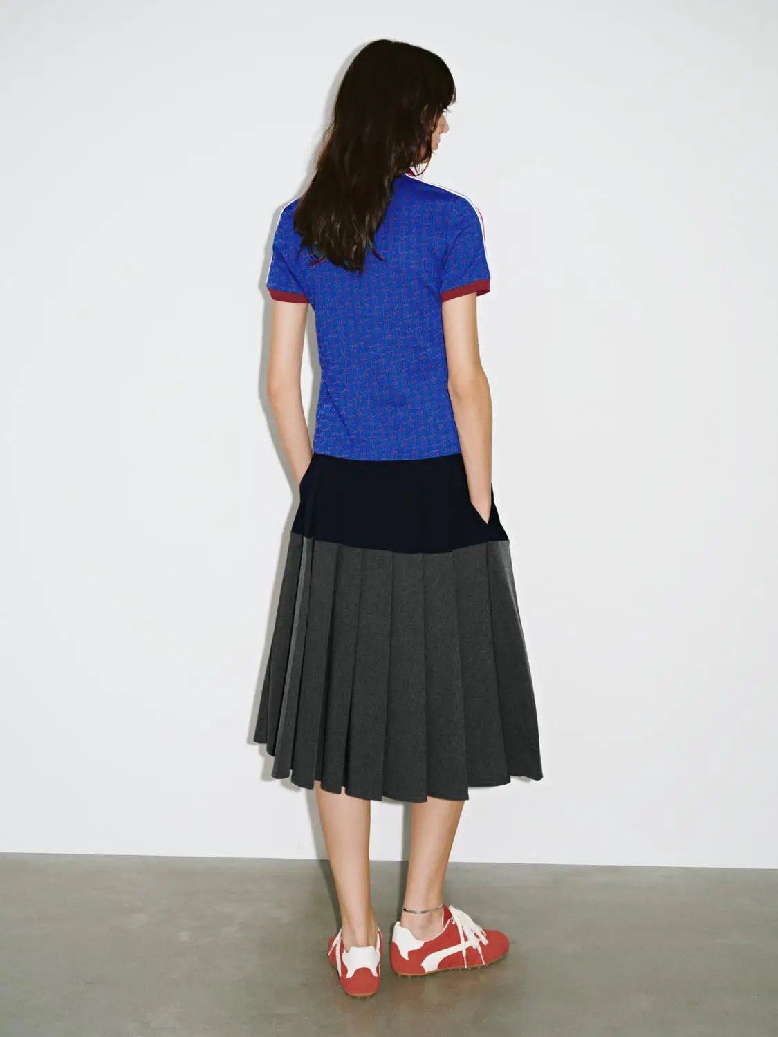Pleated A-Line Skirts by Urban Revivo Fashion