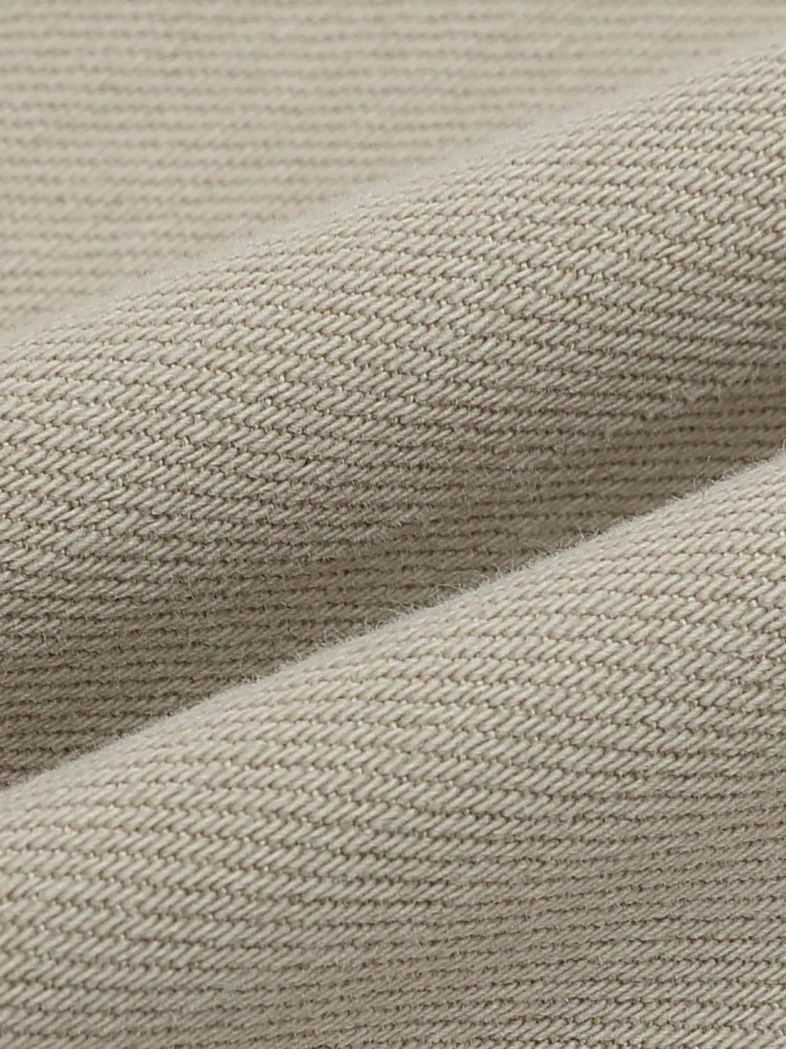 Casual Jeans beige denim fabric close-up by Urban Revivo Fashion