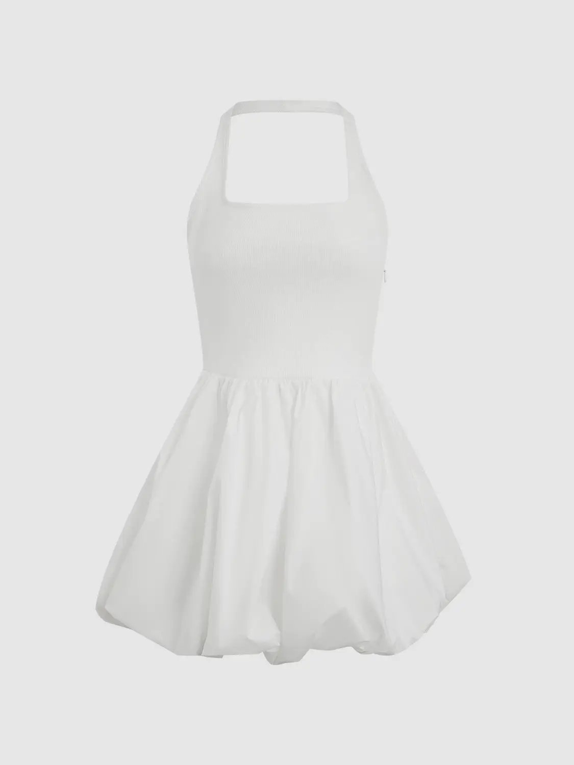 Halter Neck A-Line Dresses by Urban Revivo Fashion