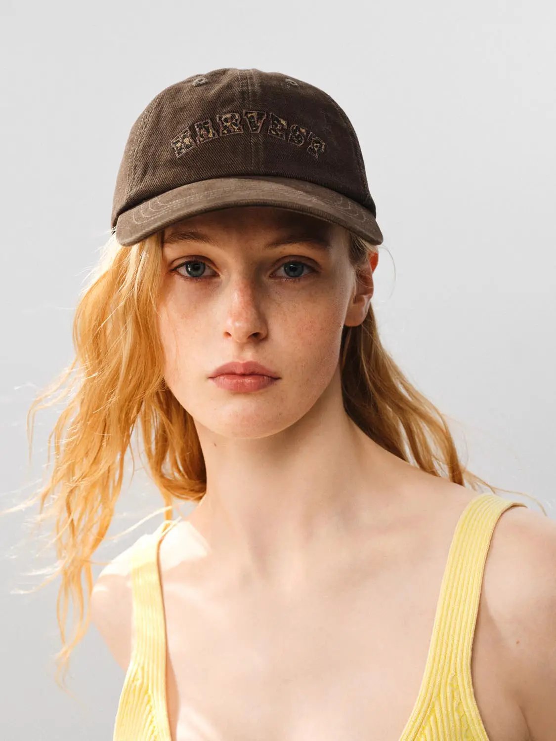 Ribbed sleeveless cotton cami top in yellow by Urban Revivo Fashion
