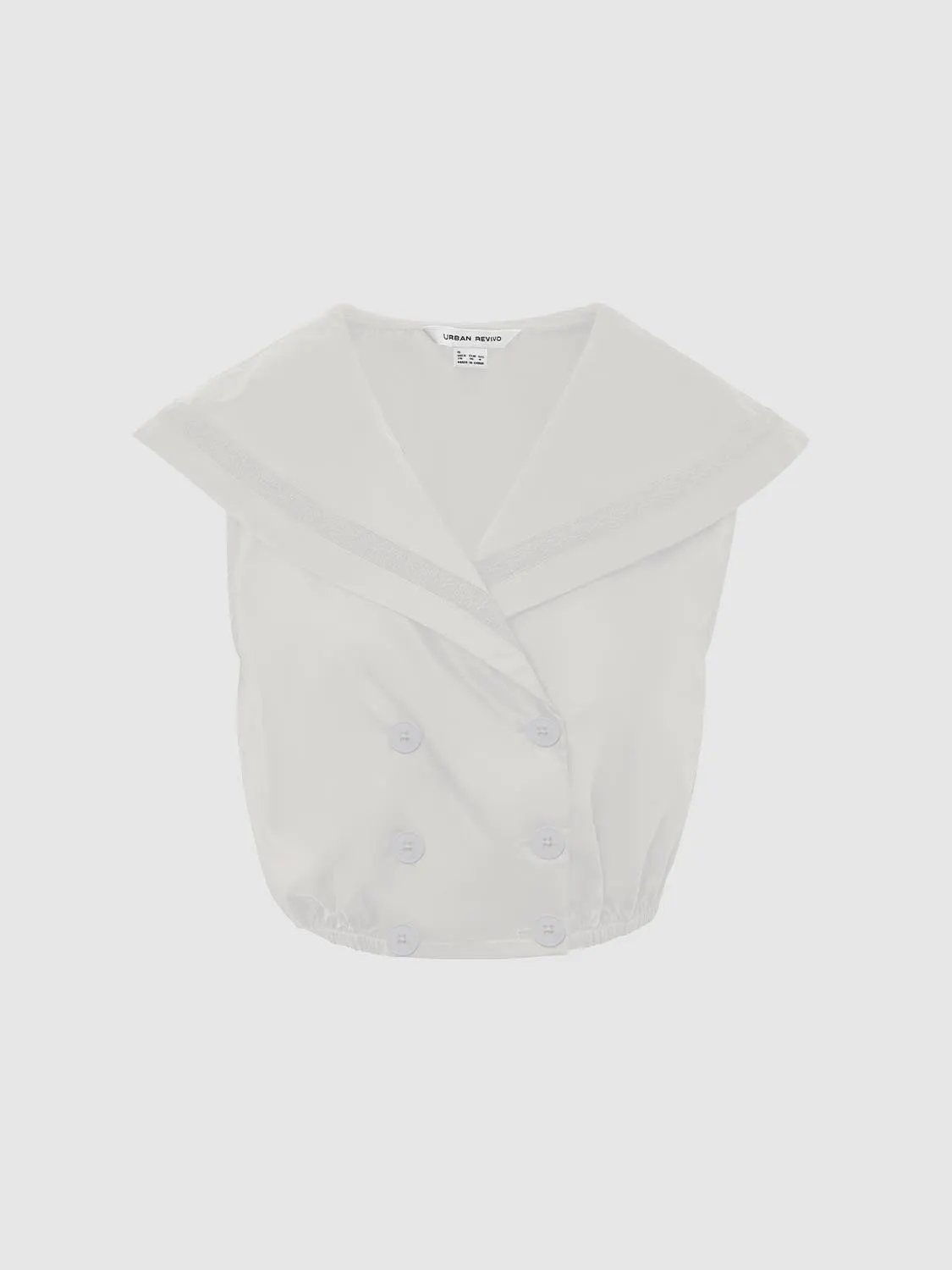 Double Breasted Lapel Shirts by Urban Revivo Fashion