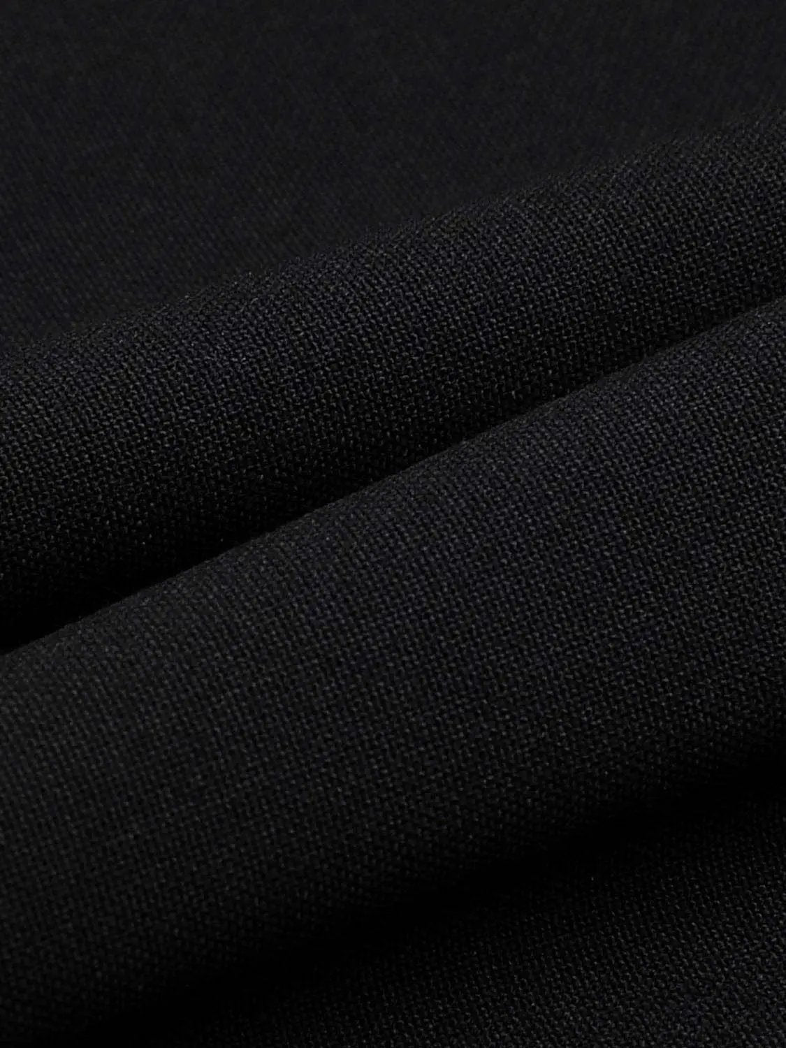 Stretch skort in black knit fabric by Urban Revivo Fashion