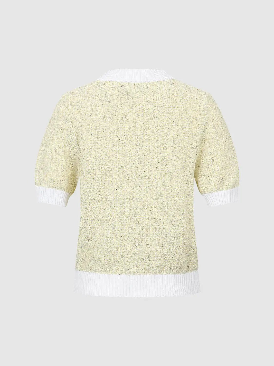 Contrast Trim Cardigan by Urban Revivo Fashion