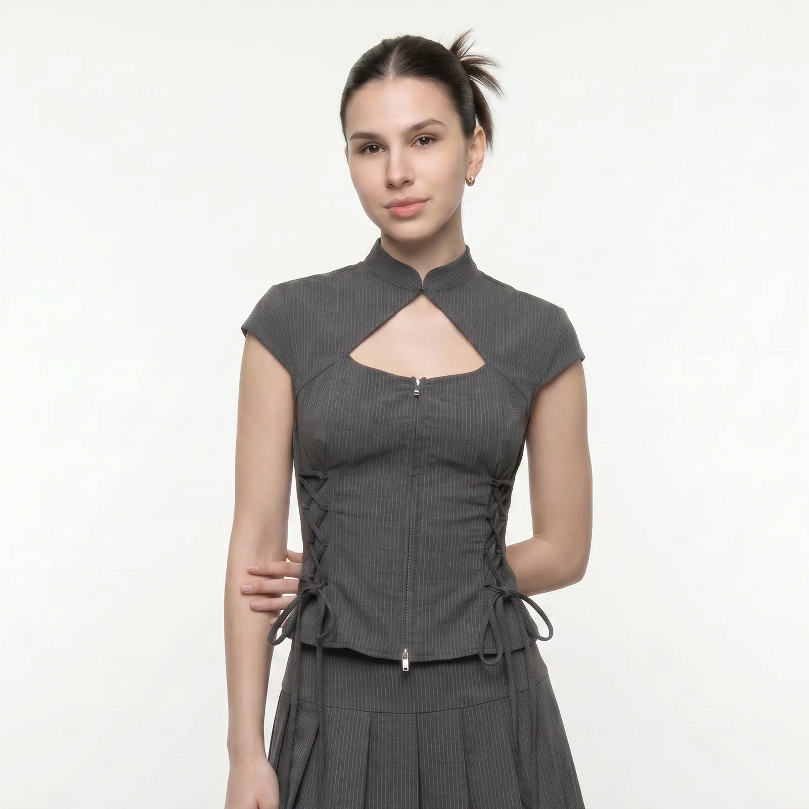 20471120 balloon skirt layered flare PT