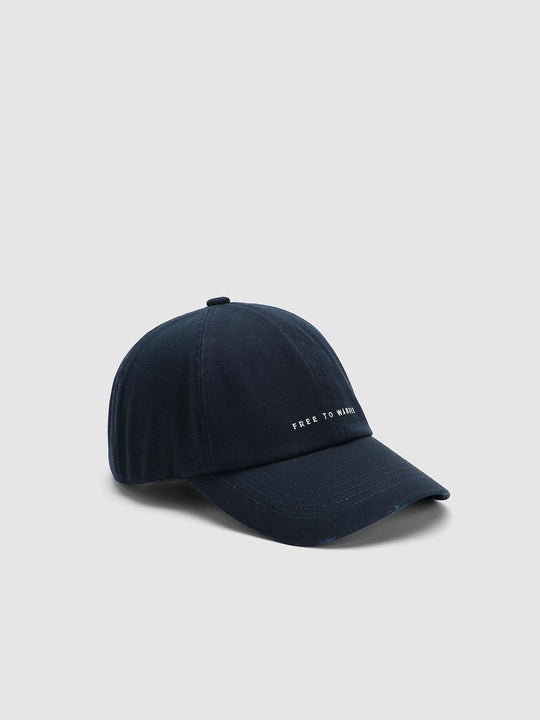 Embroidered Raw Detail Baseball Cap