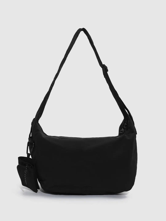 Nylon Lightweight Crossbody With Detachable Pouch Bags