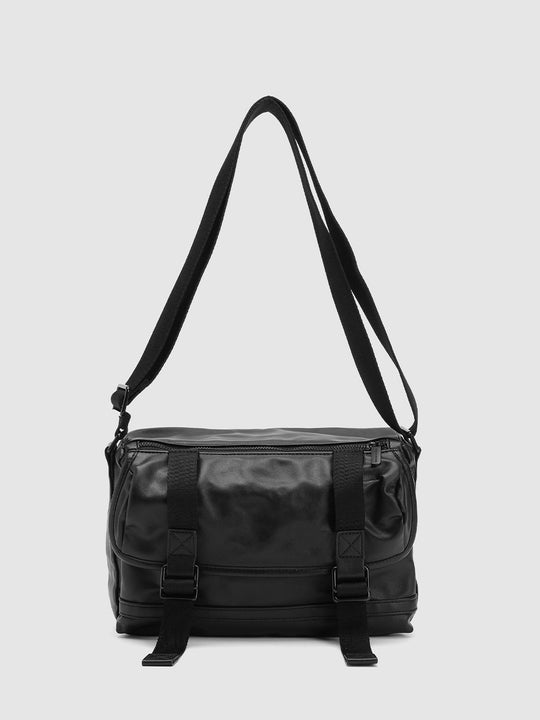 Faux Leather Buckle Detail Crossbody Bags