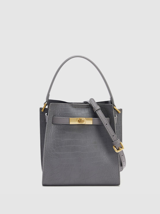 Sacs à bandoulière en relief crocodile
