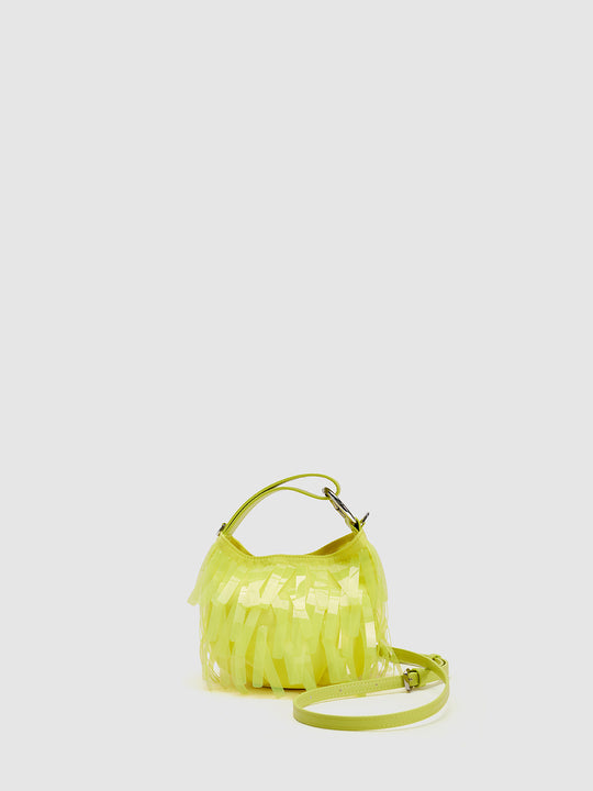 Bolso de mano cruzado con flecos