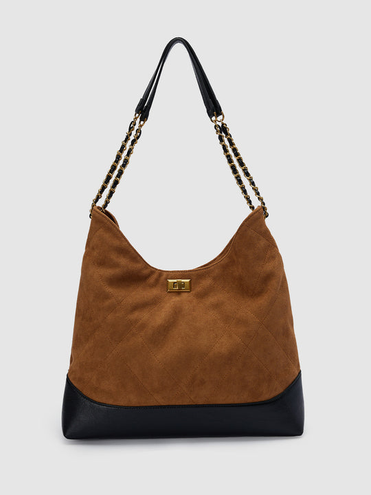 Suede Shoulder Bags - Suggy
