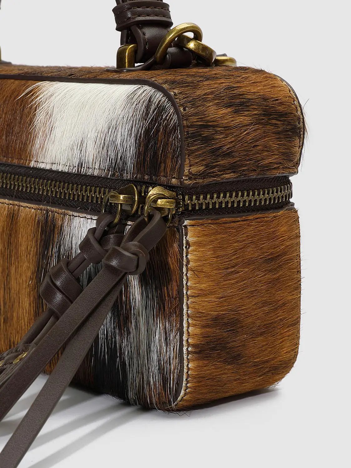 Fluffy Handle Shoulder Bags by Urban Revivo Fashion