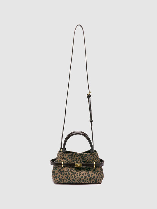 Leopard Print Mini Shoulder Grab Bags