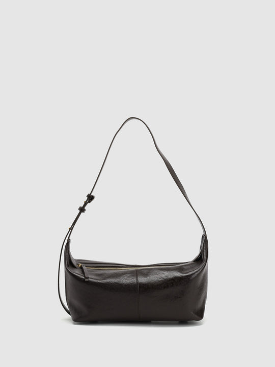 Faux Leather Crescent Shoulder Crossbody Bags
