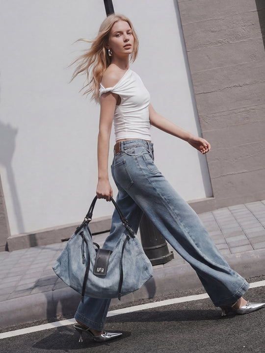 Oversized Gradient Shoulder Bags