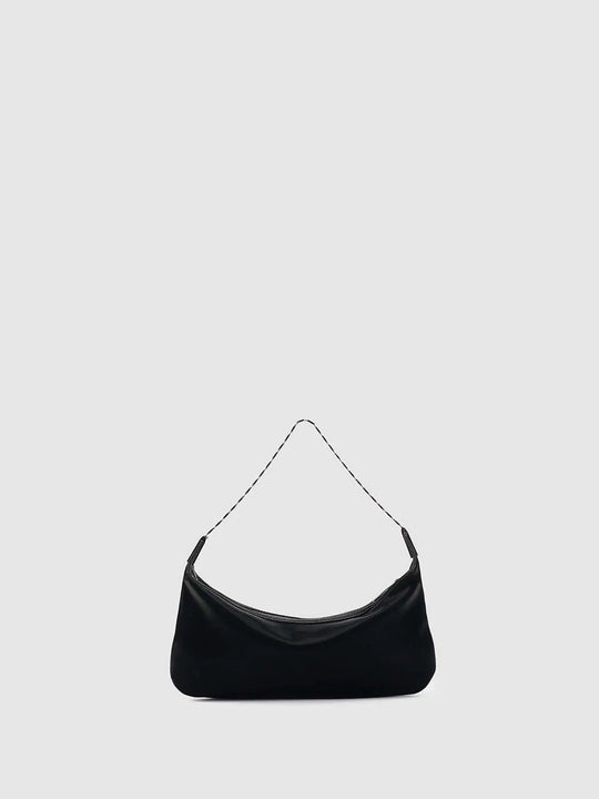 Faux Leather Crescent Shoulder Bags