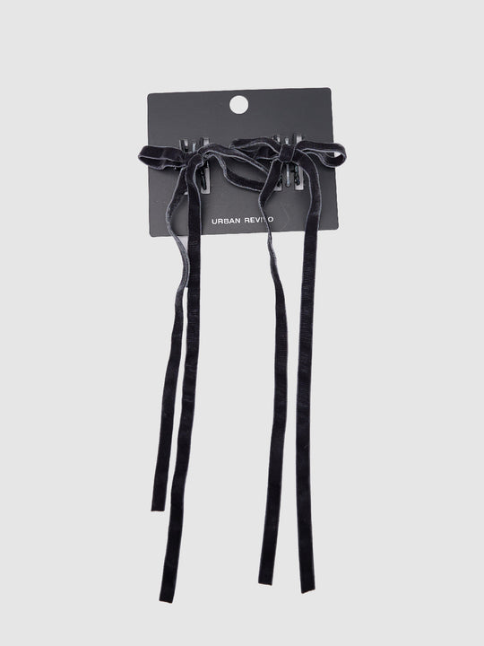 Ribbon Bow Hair Clips