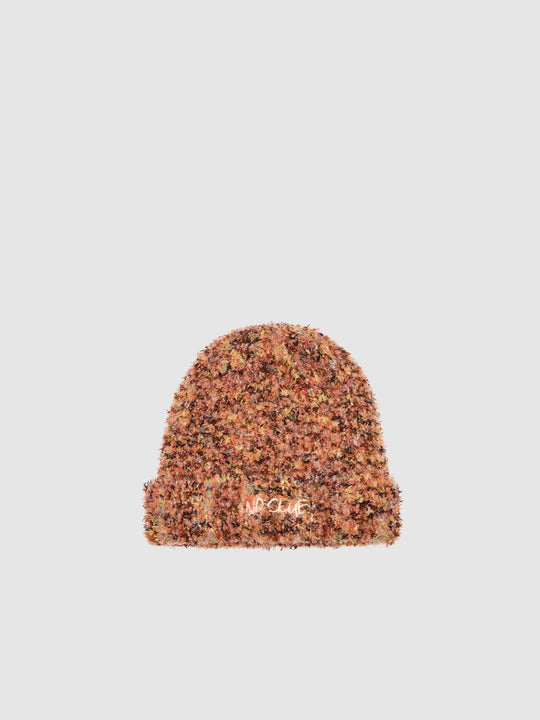 Embroidered Mix Knit Beanie Hats