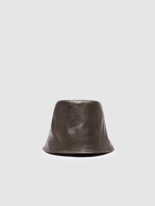 Vegan Leather Bucket Hat
