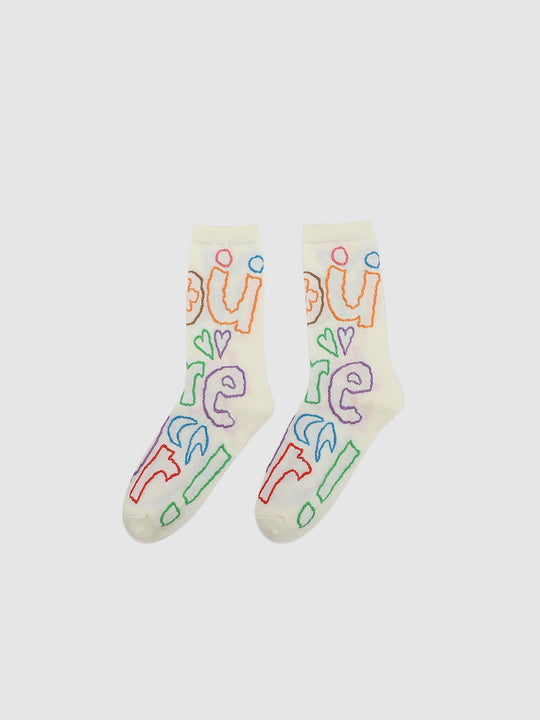 Embroidered Socks