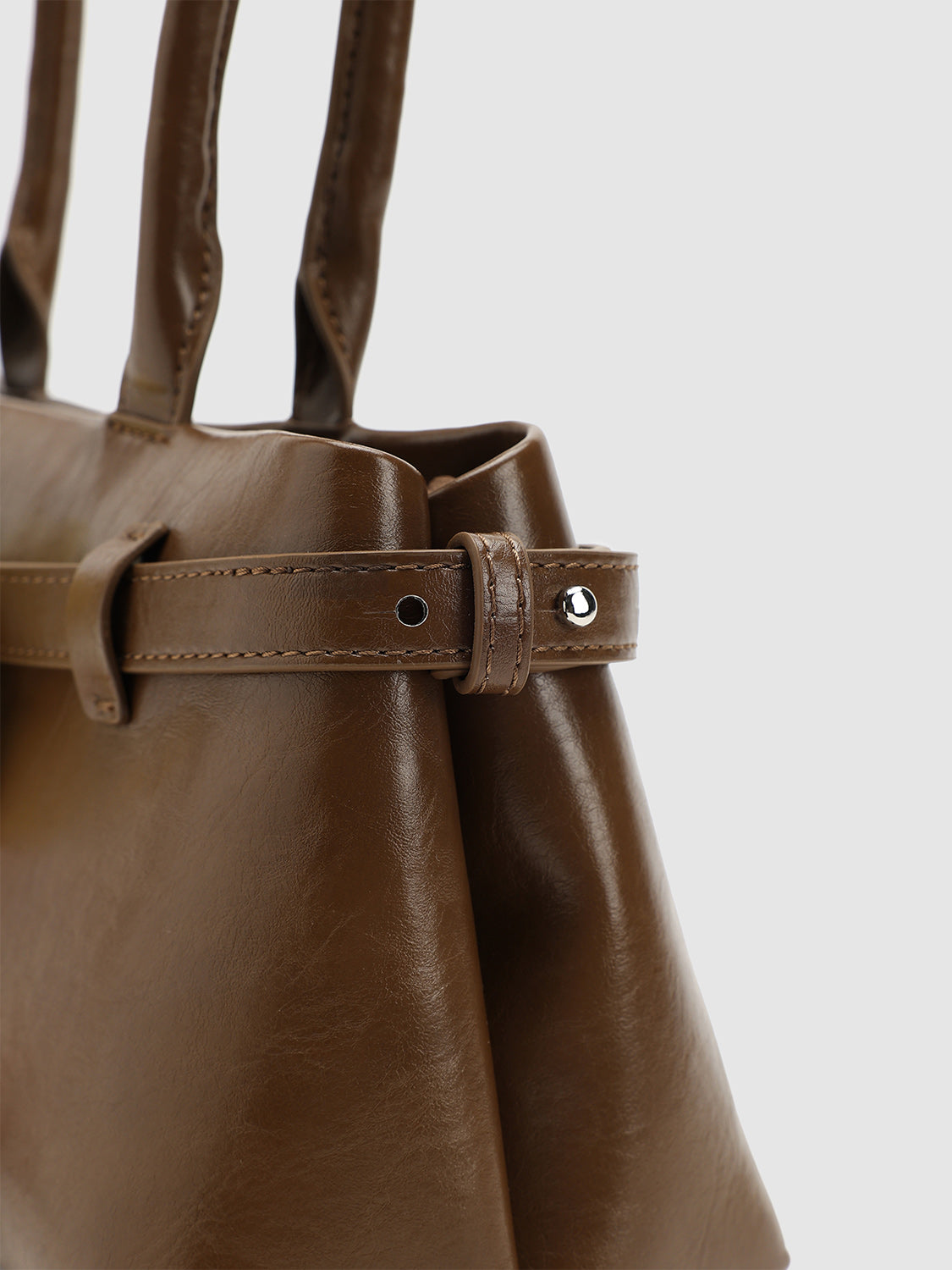 Charm Detail Handle Shoulder Bowling Bags by Urban Revivo Fashion