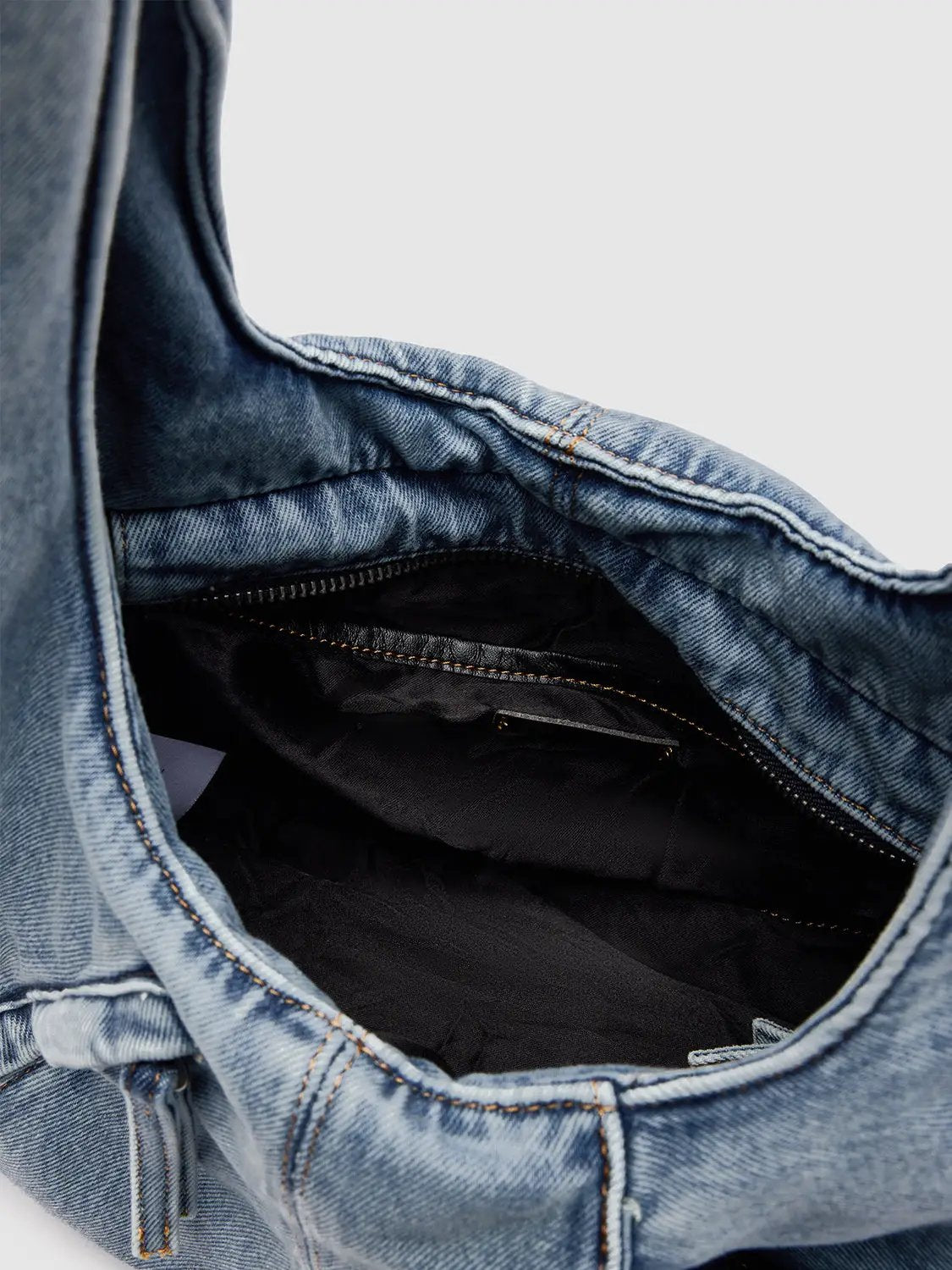Multi-Pocket Denim Shoulder Bags by Urban Revivo Fashion
