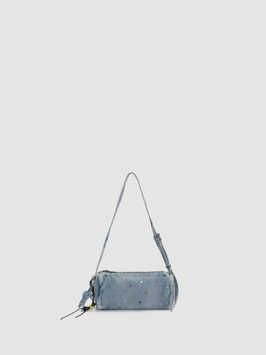 Beaded Denim Shoulder Bags