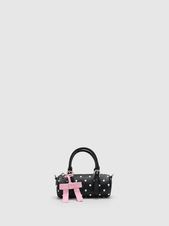 Playful Polka Dot Bow Accent Bag